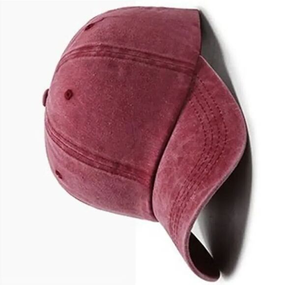 Dark pink unisex ball hat - Picture 5 of 8